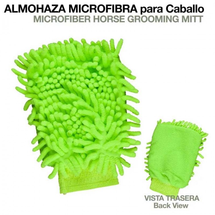 ALMOHAZA MICROFIBRA PARA CABALLO 24487-03 VERDE