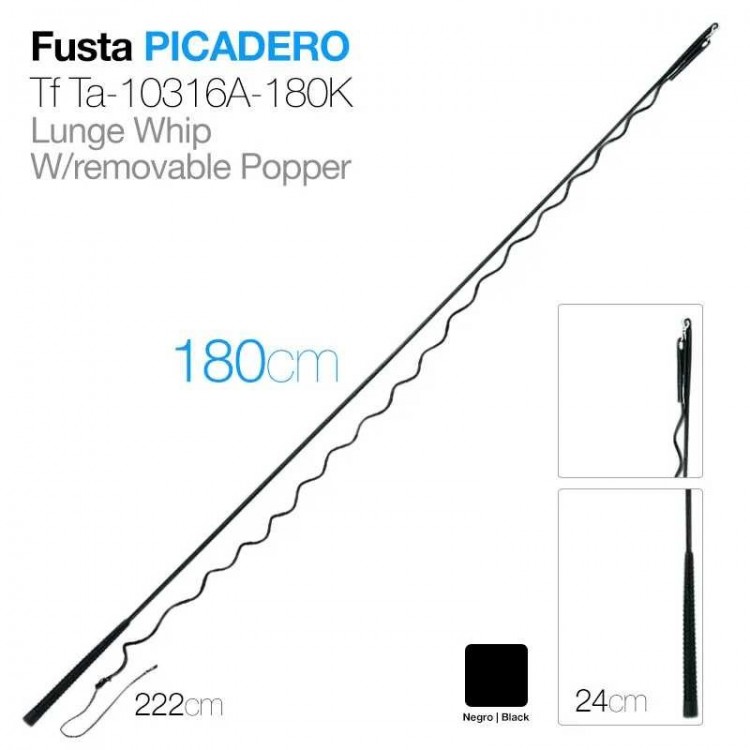 FUSTA PICADERO TF TA-10316A-180K 180cm