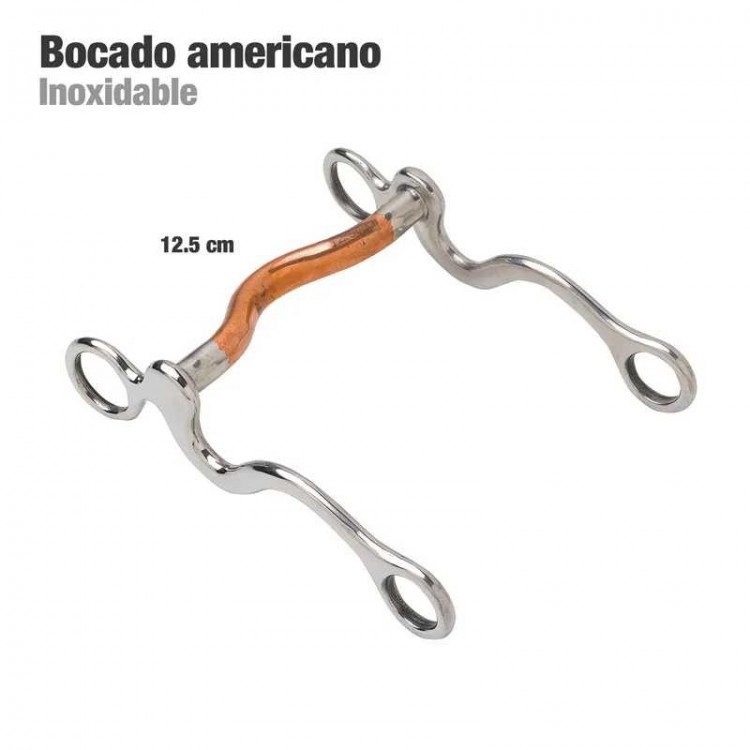 BOCADO AMERICANO INOX 607926 12.5cm