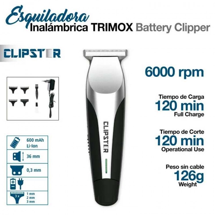 ESQUILADORA INALÁMBRICA TRIMOX