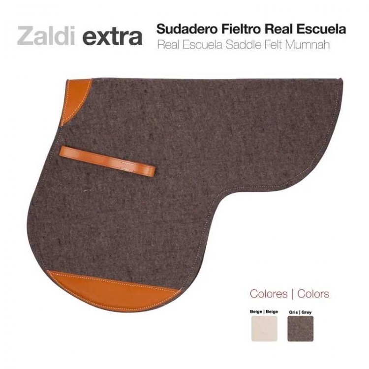 SUDADERO ZALDI EXTRA FIELTRO REAL ESCUELA