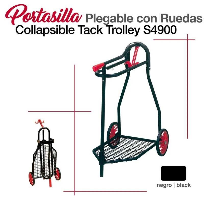 PORTASILLA PLEGABLE CON RUEDAS S4900