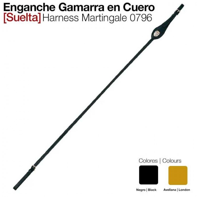 ENGANCHE GAMARRA CUERO SUELTA 