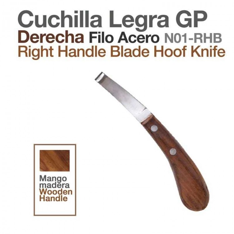 CUCHILLA LEGRA GP DERECHA ACERO N01-RHB