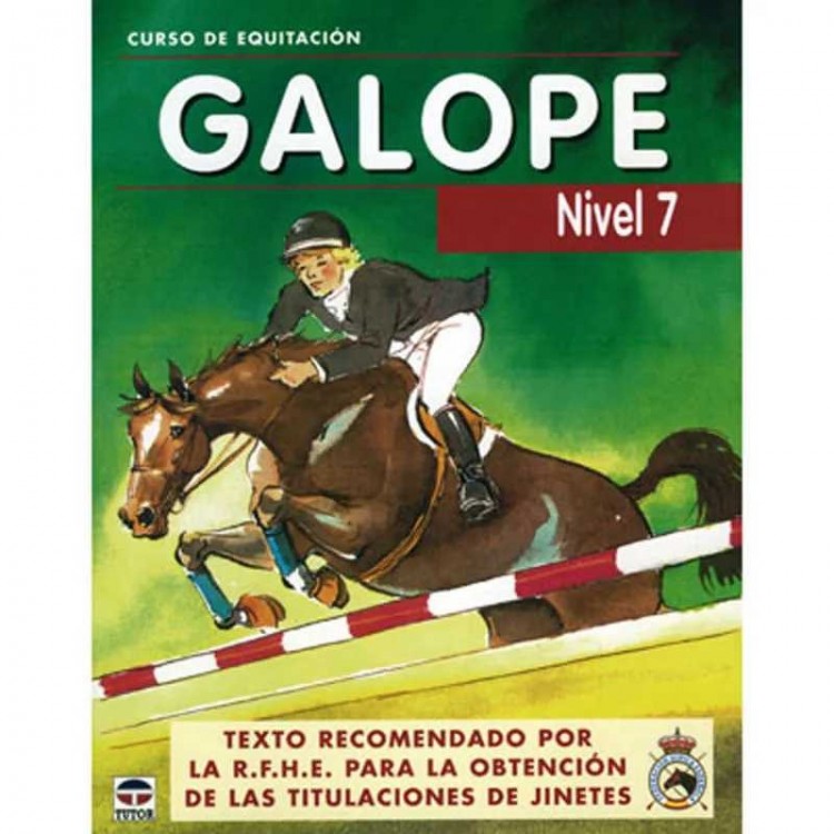 LIBRO: CURSO EQUITACIÓN. GALOPE Nº 7