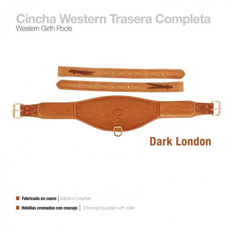 CINCHA WESTERN TRASERA COMPLETA POOLS SP00505