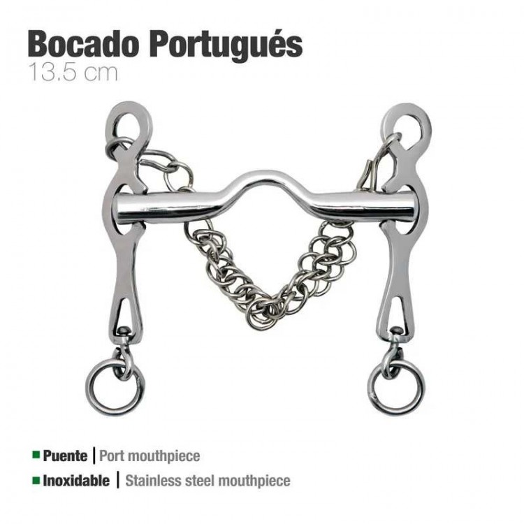 BOCADO PORTUGUÉS INOX ROCÍO