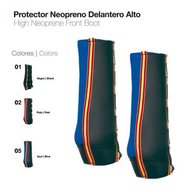 PROTECTOR NEOPRENO DELANTERO ALTO 6503AL 