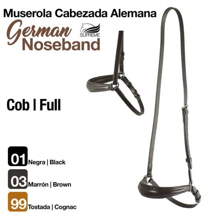 MUSEROLA CABEZADA ALEMANA BR00657