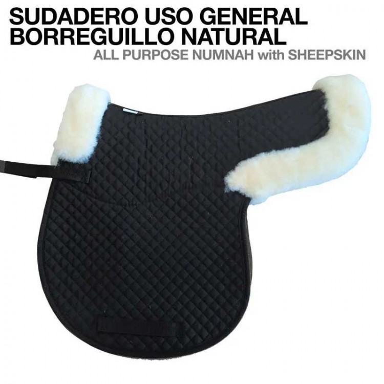 SUDADERO USO GENERAL BORREGUILLO NATURAL 