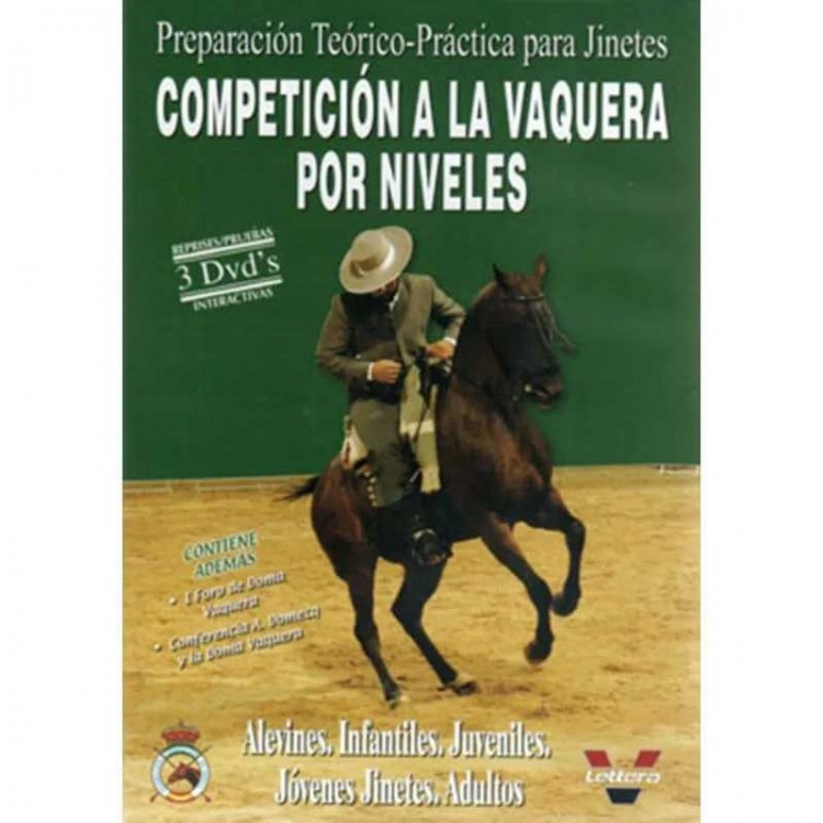 DVD: COMPETICIÓN VAQUERA POR NIVELES (3UDS)