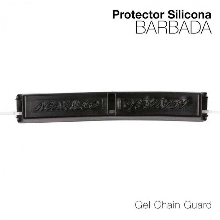 PROTECTOR BARBADA SILICONA GEL GUARD AC7-BLK