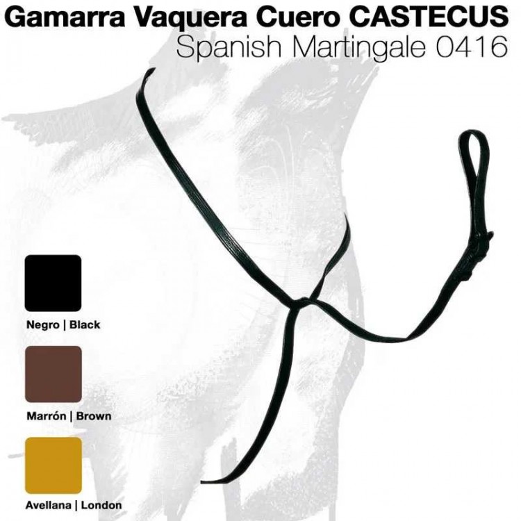 GAMARRA VAQUERA CUERO CASTECUS 