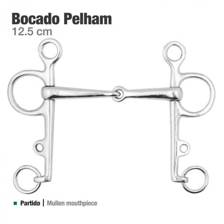 BOCADO PELHAM PARTIDO ECONÓMICO 25004 MI 12.5cm