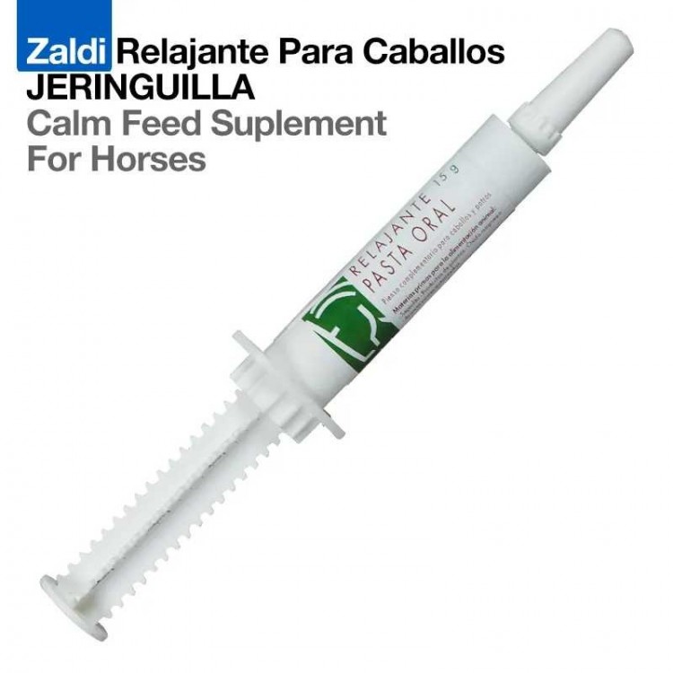 ZALDI RELAJANTE PARA CABALLOS JERINGUILLA