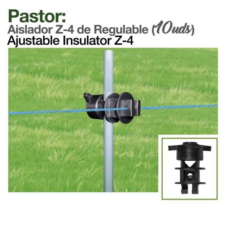 PASTOR: AISLADOR Z-4 REGULABLE 10uds