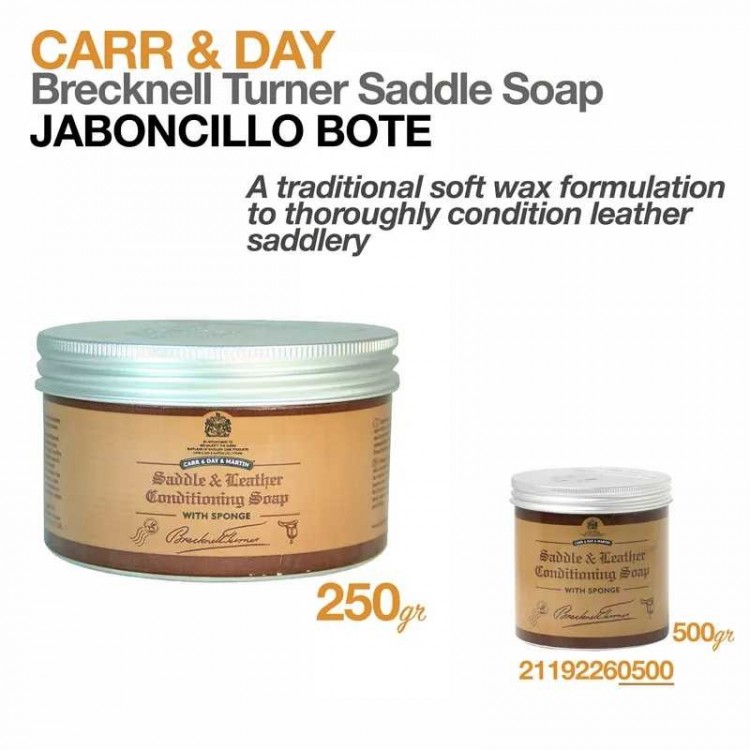 CARR & DAY JABONCILLO BOTE SADDLE SOAP 