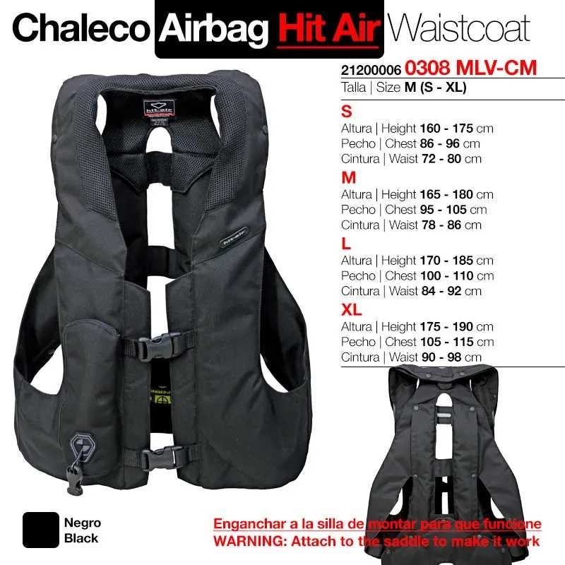 CHALECO AIRBAG. HIT AIR MLV-CM TALLA: M (S-XL) NG