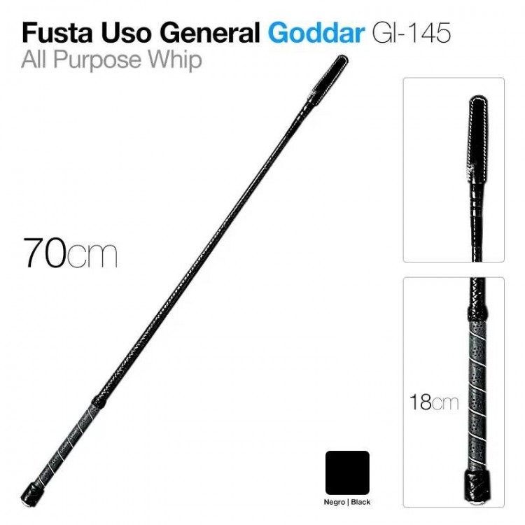 FUSTA USO GENERAL GODDAR GL-145 NEGRO 70cm