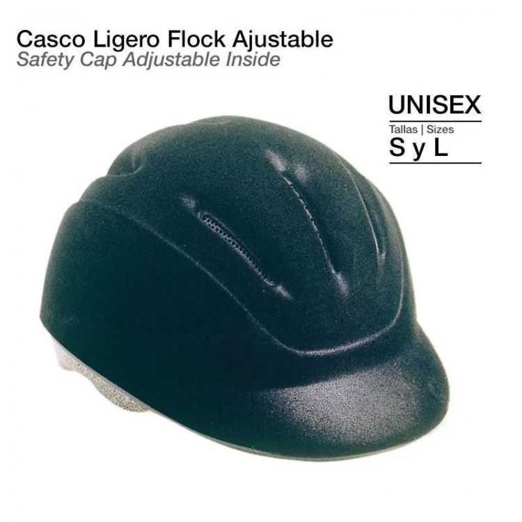 CASCO LIGERO FLOCK AJUSTABLE RC5363A-SK