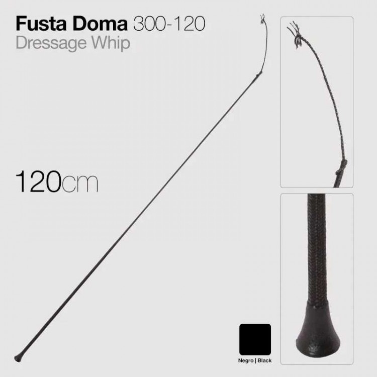 FUSTA DOMA 300-120 NEGRO 120cm