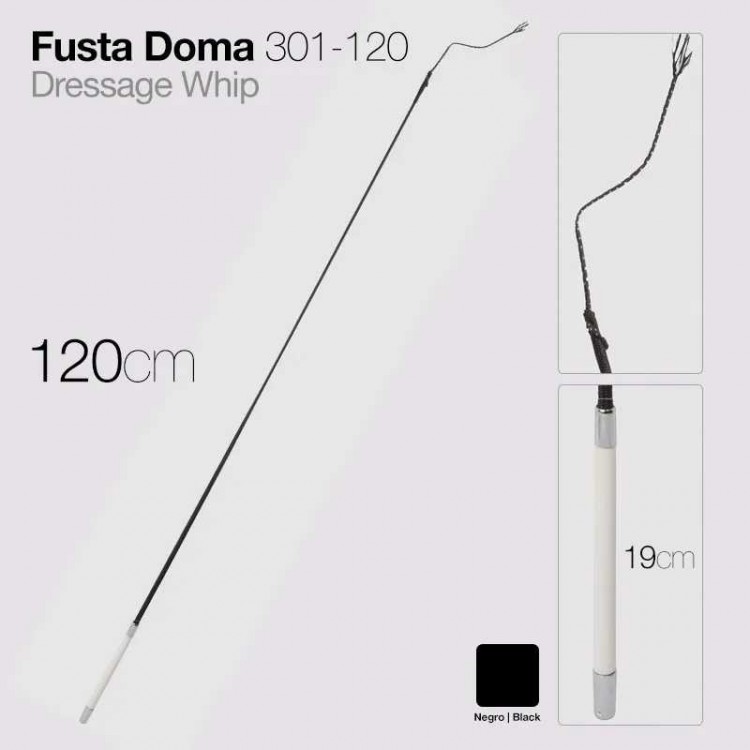 FUSTA DOMA 301-120 NEGRO 120cm