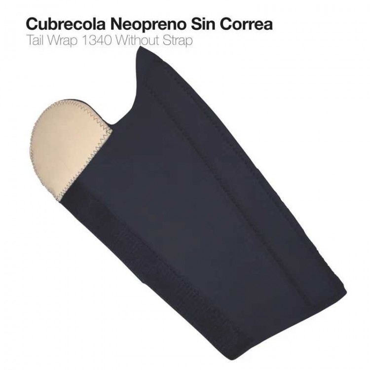 CUBRECOLA NEOPRENO SIN CORREA 1340 NEGRO