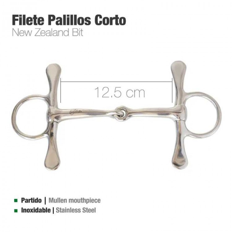 FILETE PALILLOS INOX CORTO 215801 12.5cm