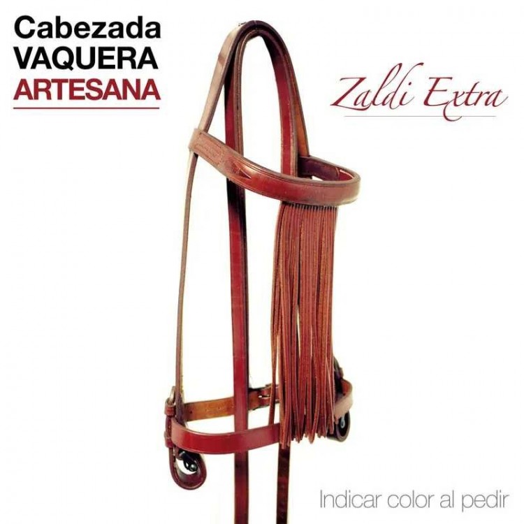 CABEZADA VAQUERA ZALDI EXTRA ARTESANA