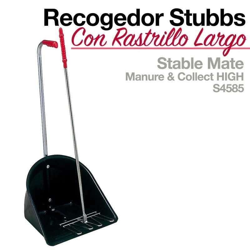 RECOGEDOR CON RASTRILLO LARGO STUBB S4585