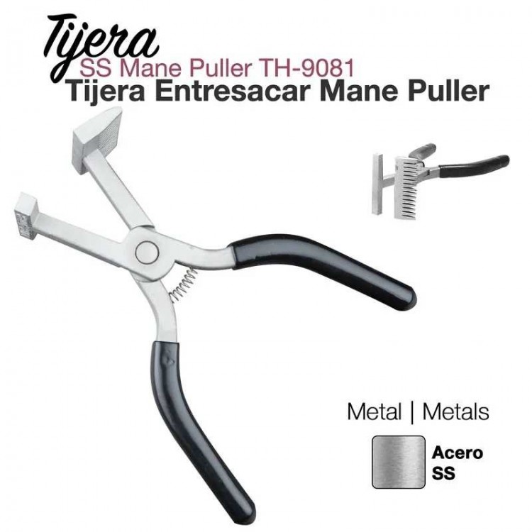 TIJERA ENTRESACAR MANE PULLER TH-9081