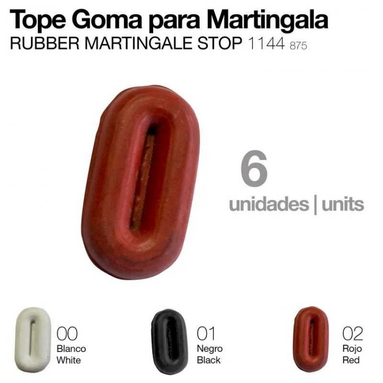 TOPE GOMA PARA MARTINGALA 875 6 unidades