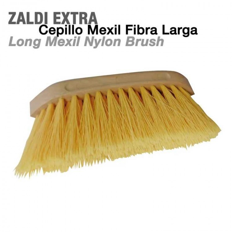 CEPILLO MEXIL FIBRA LARGA ZALDI EXTRA