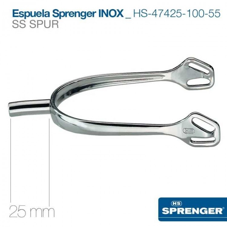 ESPUELA SPRENGER INOX HS-47425-100-55