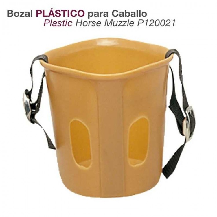 BOZAL PLÁSTICO PARA CABALLO P120021