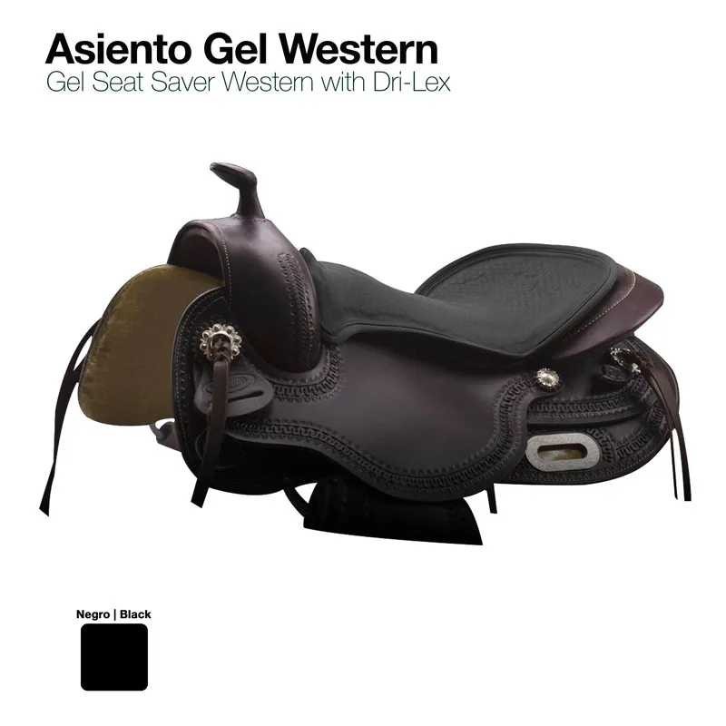 ASIENTO GEL SEAT SAVER WESTERN NEGRO