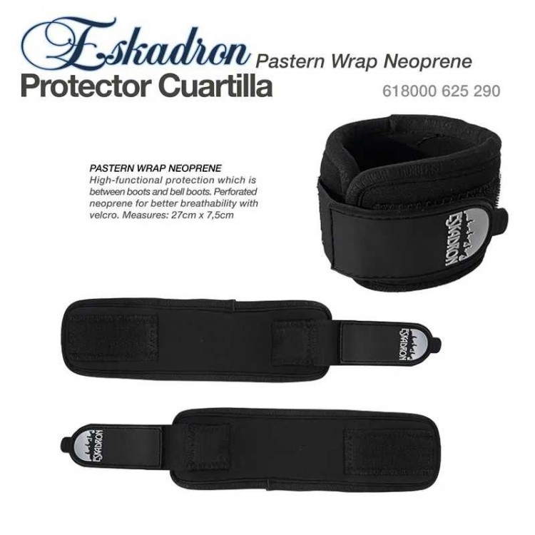 PROTECTOR ESKADRON CUARTILLA 618000 625 290 NEGRO