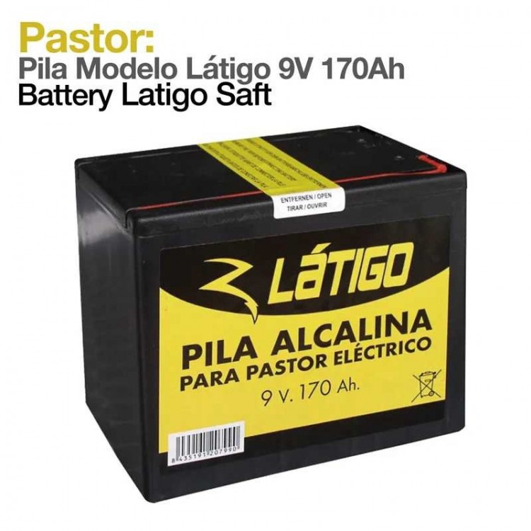 PASTOR: PILA MODELO Z-P/3 9V 90A/H