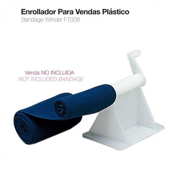 ENROLLADOR PARA VENDAS FT008 PLÁSTICO