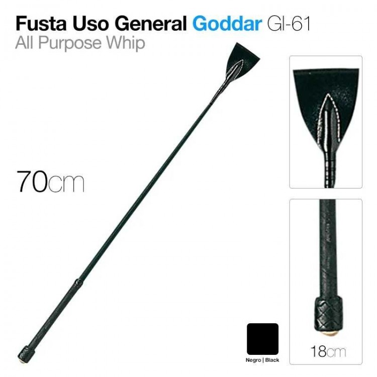 FUSTA USO GENERAL GODDAR GL-61 NEGRO 70cm