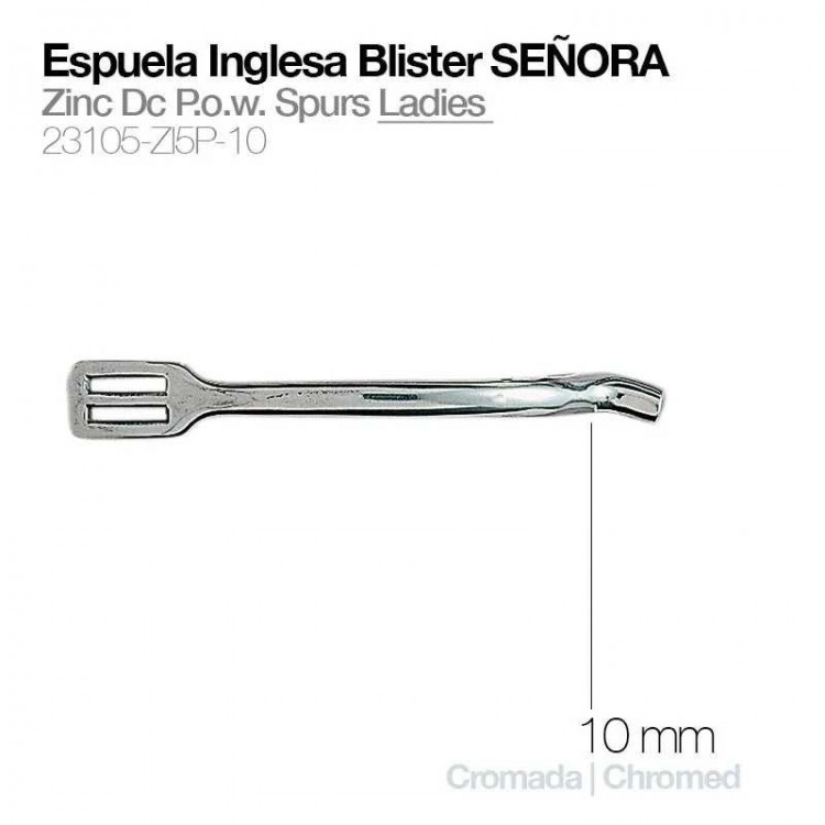 ESPUELA INGLESA BLISTER SEÑORA 23105-ZL5P-10