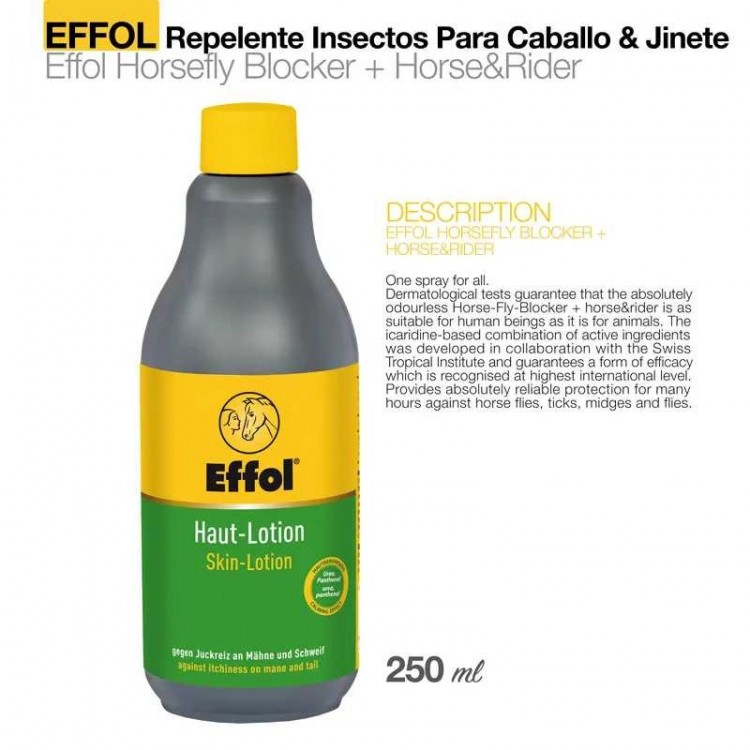 EFFOL REPELENTE INSECTOS PARA CABALLO & JINETE 250