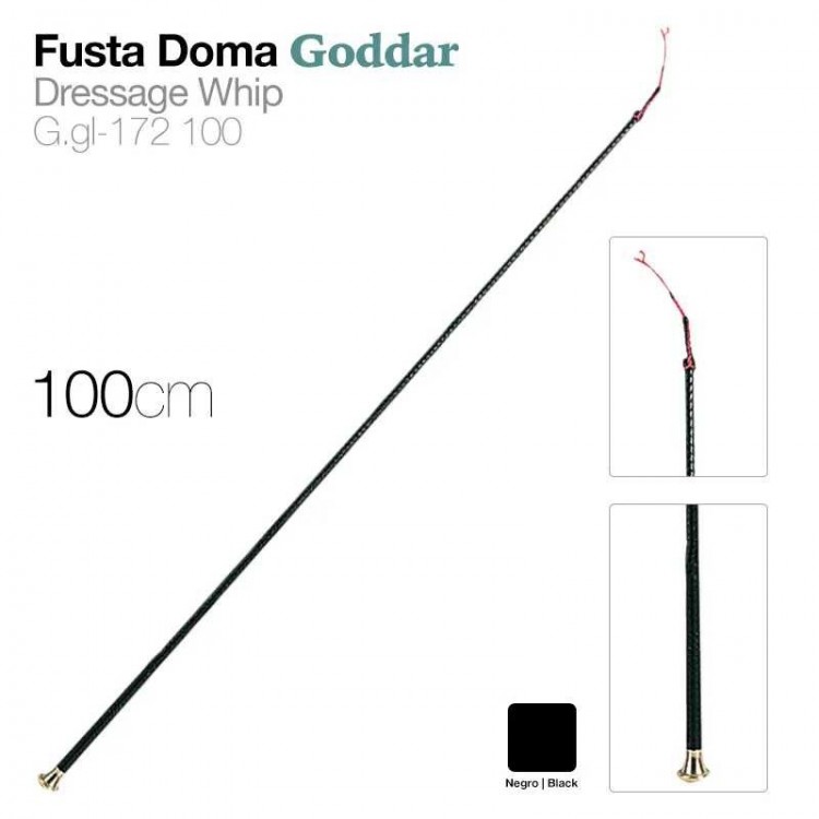 FUSTA DOMA GODDAR GL-172 NEGRO 100cm