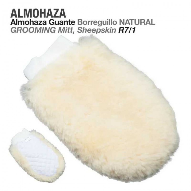 ALMOHAZA GUANTE BORREGUILLO NATURAL R7/1