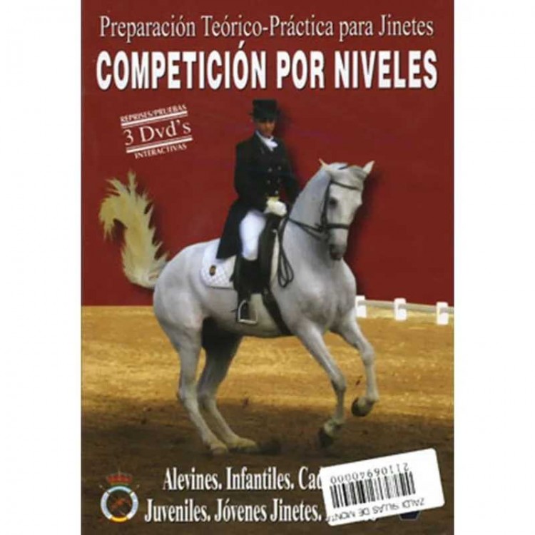 DVD: COMPETICIÓN POR NIVELES (pack 3 uds)