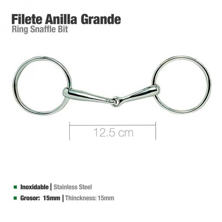 FILETE ANILLA GRANDE 12.5cm