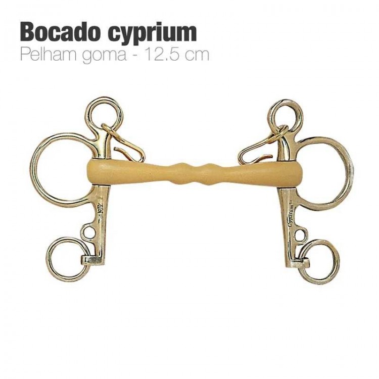 BOCADO CYPRIUM PELHAM GOMA 21250YPM 12.5cm