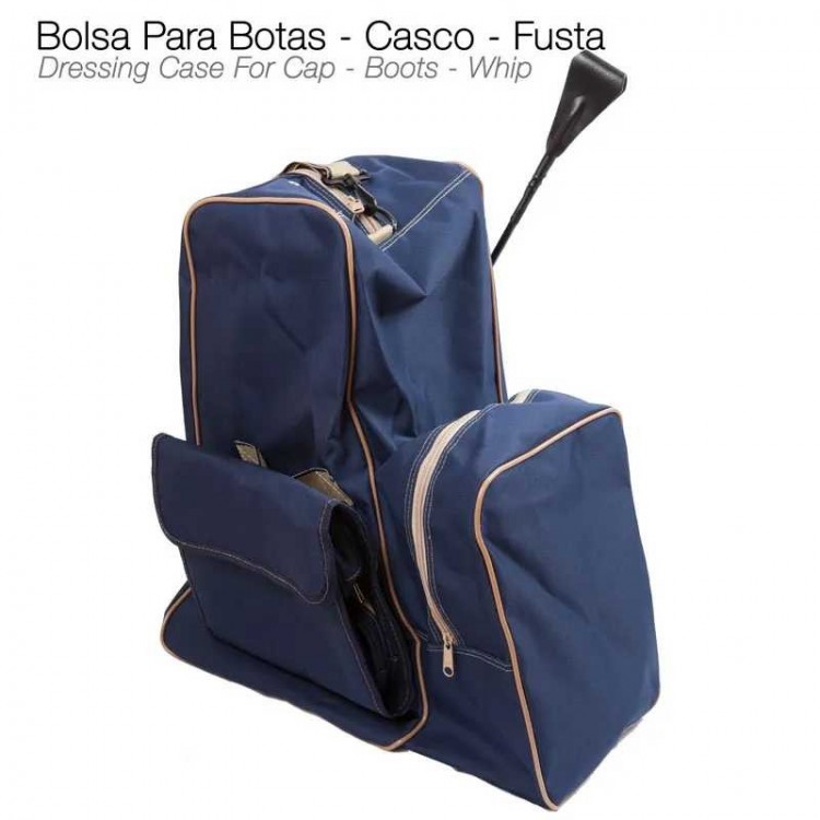 BOLSA PARA BOTAS CASCO FUSTA 3703 AZUL