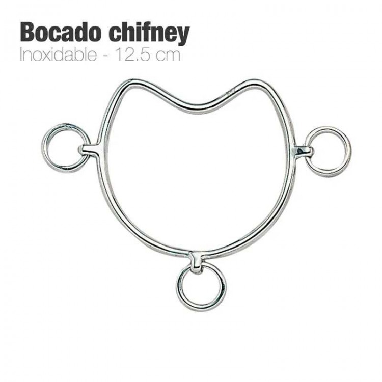 BOCADO CHIFNEY INOXIDABLE  21293 12.5cm