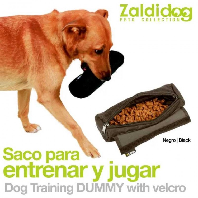 PERRO SACO PARA ENTRENAR Y JUGAR 23cm x 7cm